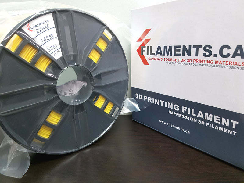 Filaments.ca New 3D filament spool meter length estimator
