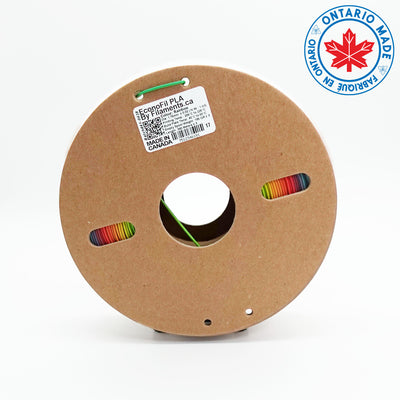 EconoFil Premium Rainbow PLA 3D Printer Filament Canada