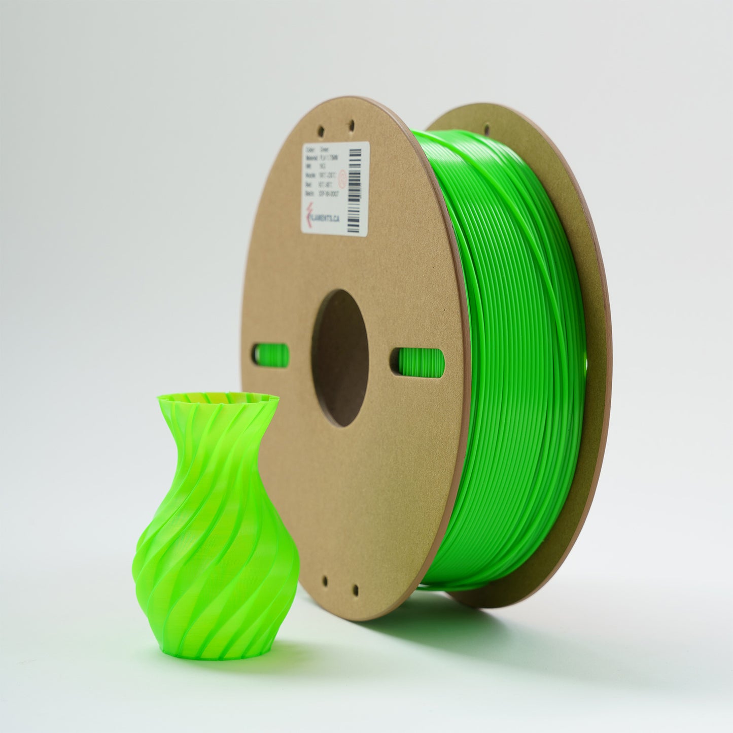 EconoFil™ Standard PLA Filament - Green - 1.75mm - 1 KG