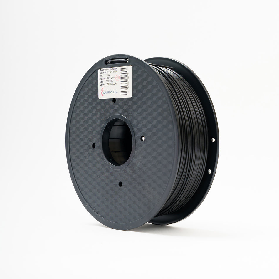 EconoFil™ Carbon Fiber PETG Filament - Black - 1.75mm - 1 KG