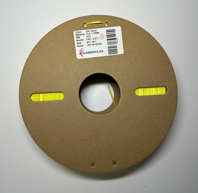 EconoFil™ Standard PLA Filament - Silk Yellow - 1.75mm - 1 KG