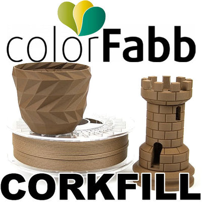 Colorfabb CorkFill Cork 3D printer filament Canada