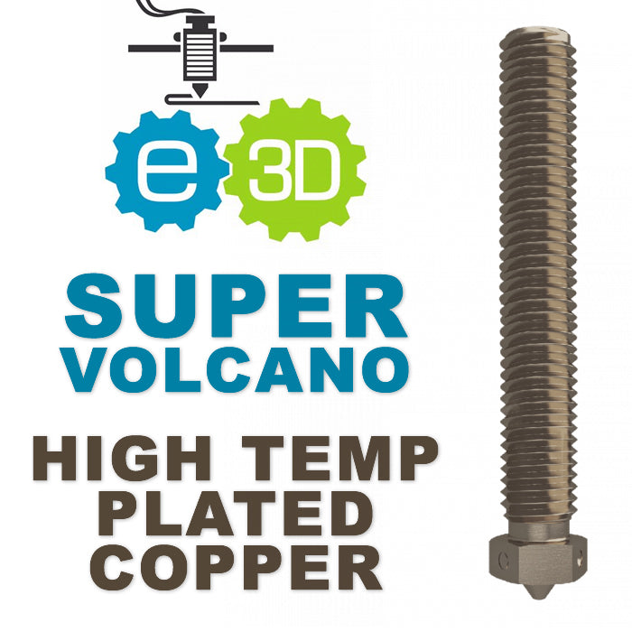 E3D Super Volcano Nozzle Plated Copper 3D Printer Canada