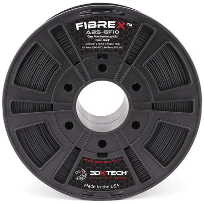3DXTech FIBREX ABS-GF10 Glass Fiber ABS 3D Printing Filament Canada