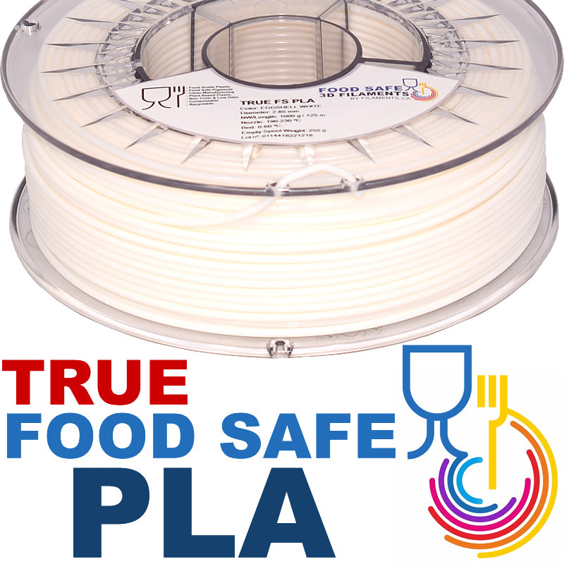 True Food Safe PLA 3D Printer Filament Canada