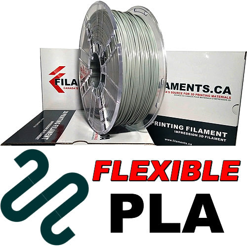 Flexible PLA 3d printer filament Canada