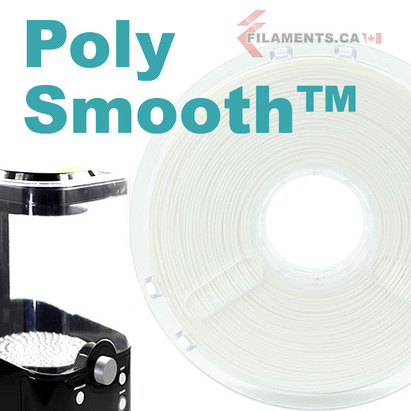 PolyMaker PolySmooth Polysher 3D Printer Filament Canada